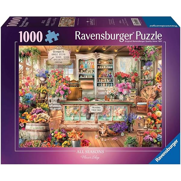 Amazon.com: Ravensburger The Puzzler's Desk 1000 Piece